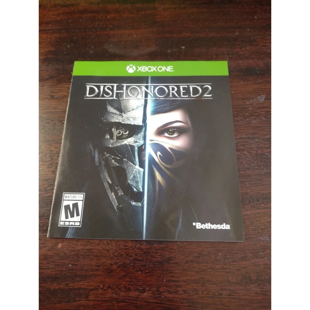 Dishonored - 2 Xbox One - (2016 Action-Adventure Stealth)- CIB